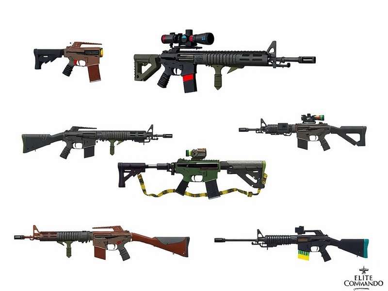 Elite Commando Weapons